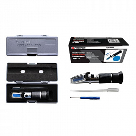 На сайте Трейдимпорт можно недорого купить Рефрактометр 3в1(антифриз, электролит, омывающая жидкость), в пластиковом футляре Forsage F-9G0303. 